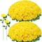 72PCS Yellow Artificial Roses Bulk – Realistic Silk Fake Flowers with Long Stems for Wedding, Home Decor, Birthday, Party Centerpieces, Bridal Shower & Event Decoration